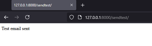 Send email output