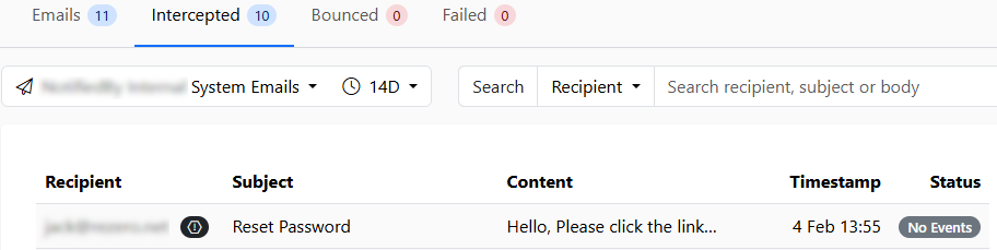 Email summary and filtering