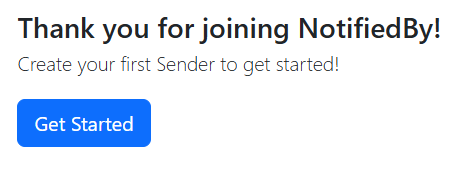 Create sender